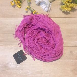 Cynthia Rowley Hot Classic Pink Scarf
